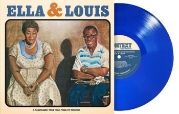 Ella Fitzgerald & Louis Armstrong - Ella & Louis (2026 Reissue, Second Records, Deluxe Edition, Blue Vinyl, LP)
