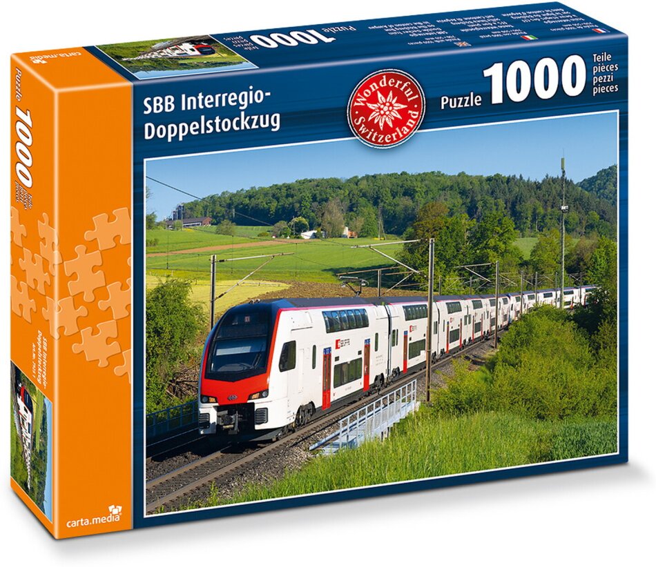 SBB Interregio-Doppelstockzug - Puzzle
