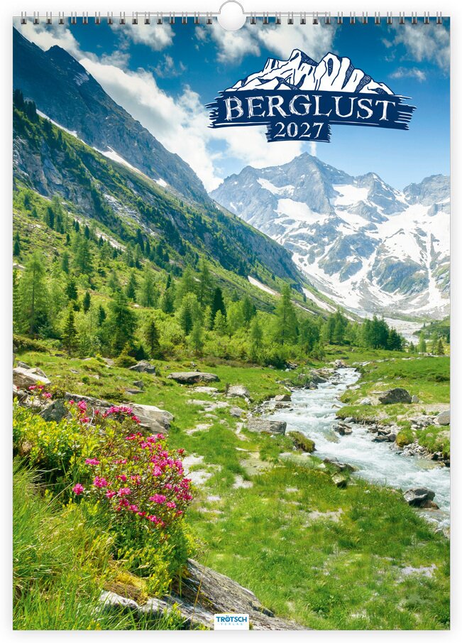 TRÖTSCH - Großbildkalender Berglust 2027