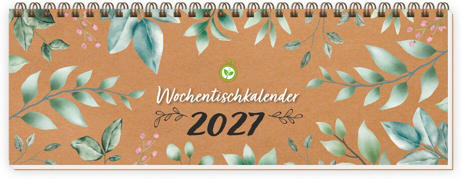 TRÖTSCH - Wochentischkalender Natur 2027