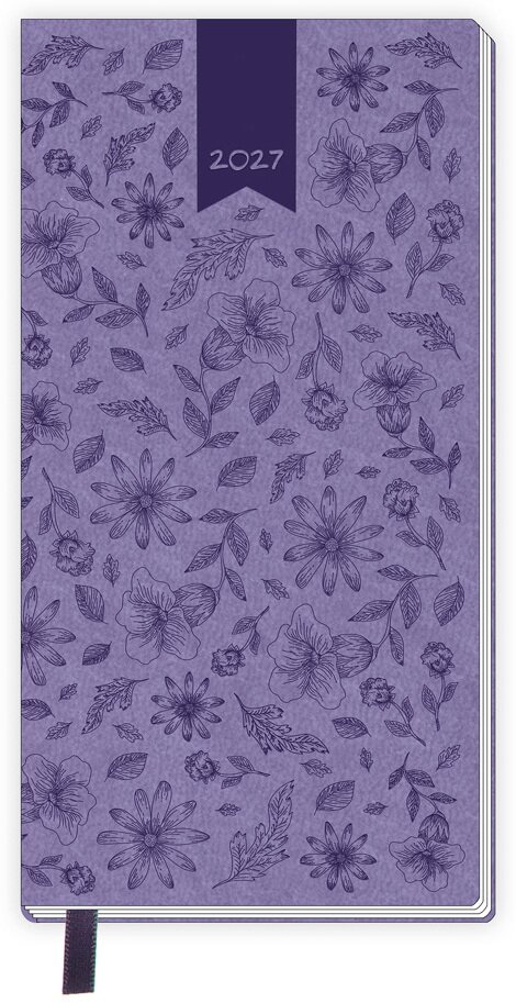 TRÖTSCH - Taschenterminer Soft Touch Blumen 2027