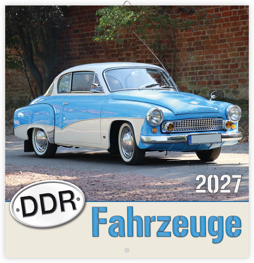TRÖTSCH - Broschürenkalender DDR Fahrzeuge 2027