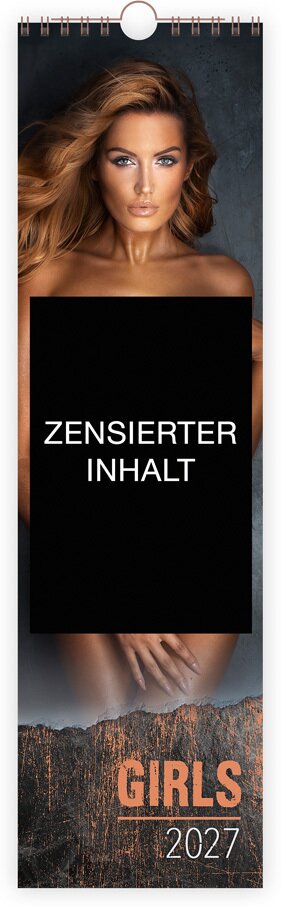 TRÖTSCH - Erotikkalender XL-Streifenkalender Girls 2027