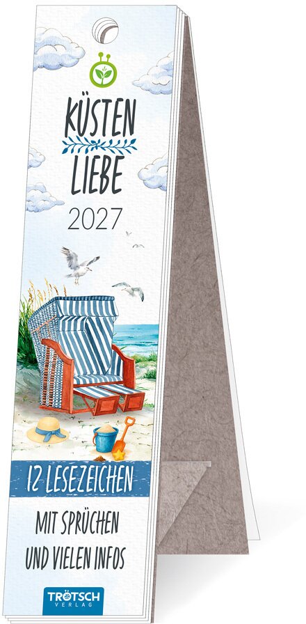 TRÖTSCH - Lesezeichenkalender Küstenliebe 2027