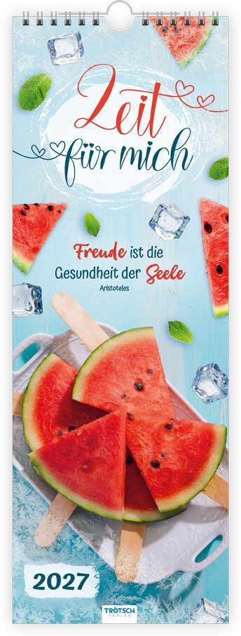 TRÖTSCH - Maxi-Streifenkalender Zeit für mich 2027