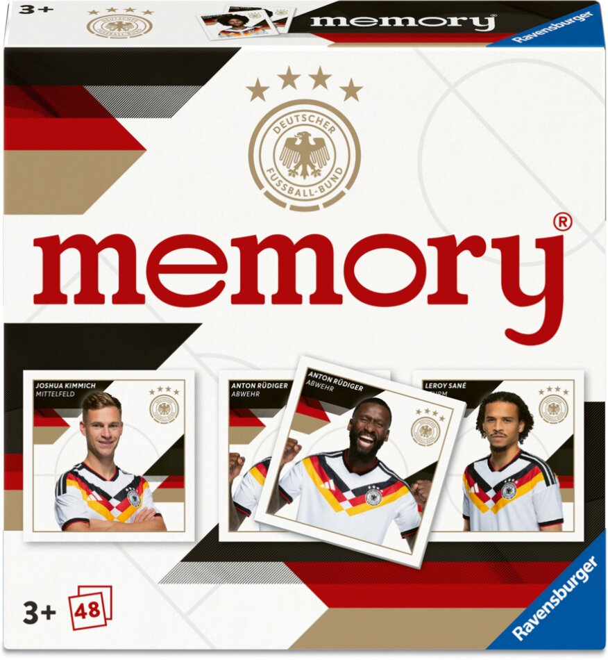 mini memory® DFB Nationalmannschaft Fußball-WM 2026 - Kinderspiel ab 3 Jahre