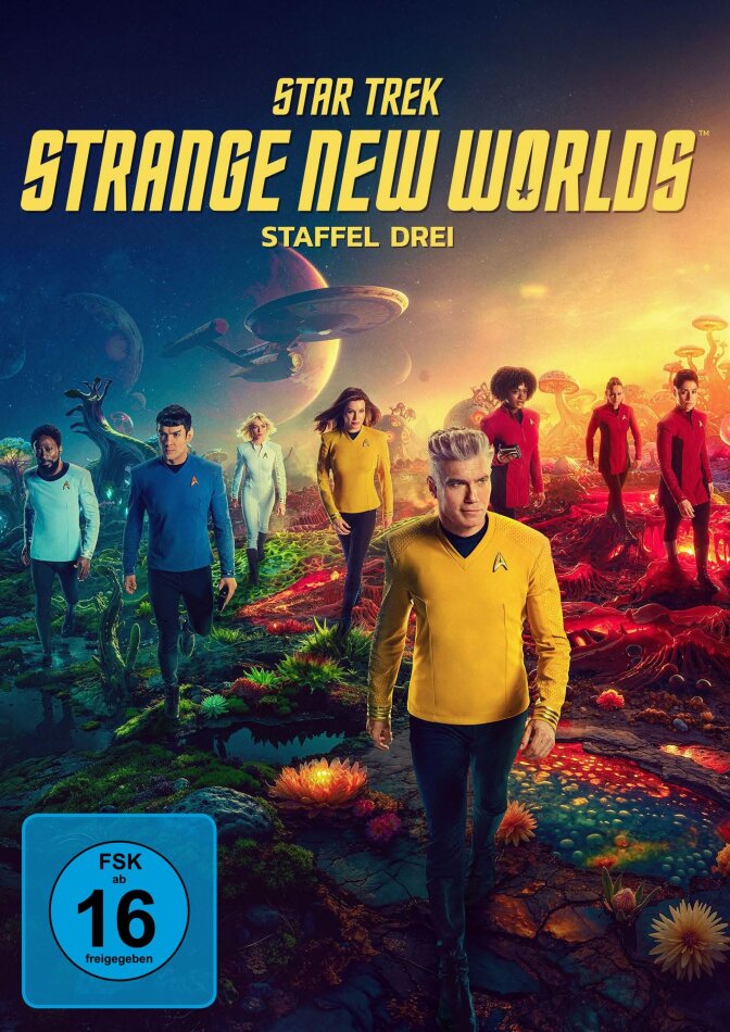 Star Trek: Strange New Worlds - Staffel 3 4 DVDs