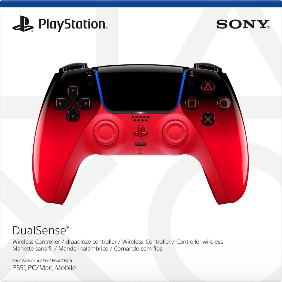 PS5 Controller DualSense V3 Hyperpop Techno Red