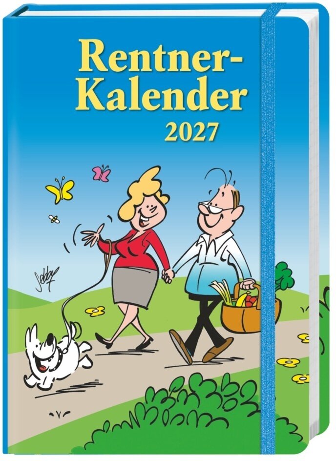 Rentner Kalenderbuch A6 2027