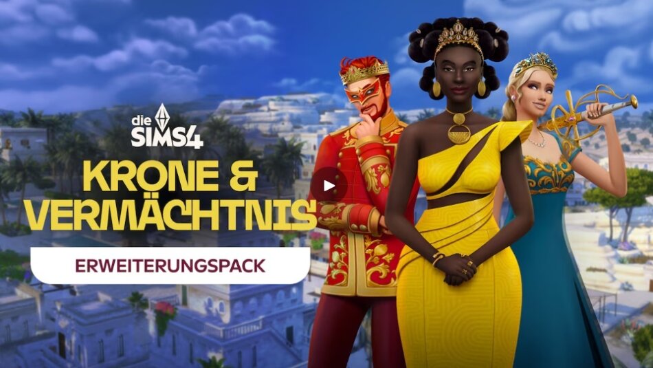 Die Sims 4 Addon Krone & Vermächtnis-Pracht-Bundle - (Code in a Box) German Edition