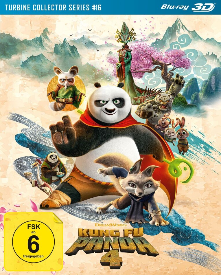 Kung Fu Panda 4 (2024) Turbine Collector Series, Pochette réversible