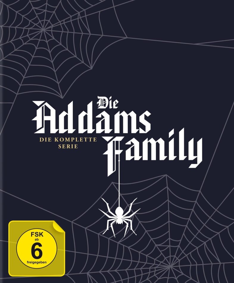 Addams Family - Die komplette Serie Digipack, Schuber, 6 Blu-rays