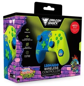 DragonShock - Joystick wireless PopTop - TMNT Cowabunga Leonardo