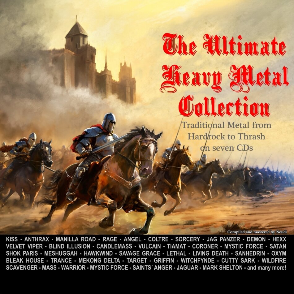 The Ultimate Heavy Metal Collection 7 CDs