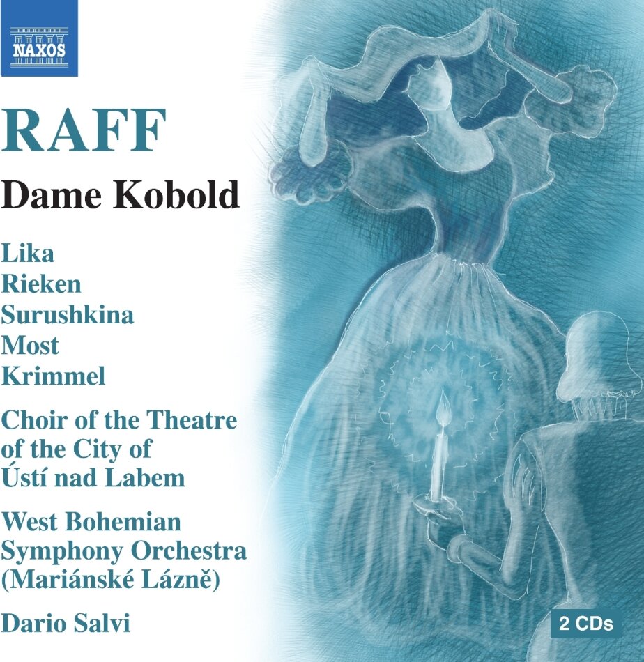 Matthias Lika, Joseph Joachim Raff (1822-1882), Dario Salvi, West Bohemian Sympony Orchestra (Marianske Lazne) & Choir of the Theatre of the City of Usti nad Labem - Dame Kobold 2 CDs