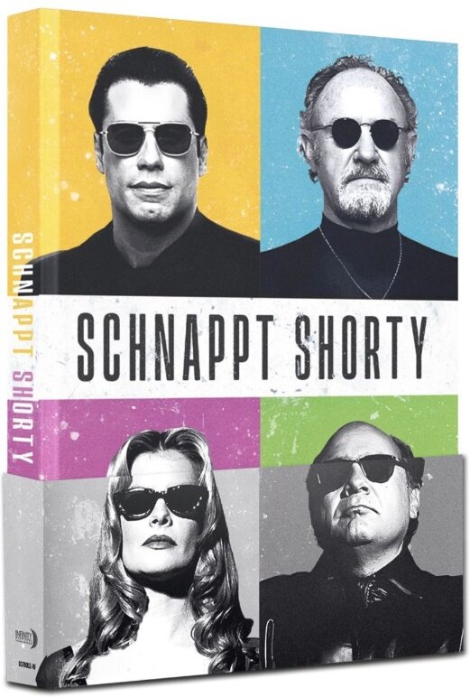 Schnappt Shorty (1995) Cover W, Wattiert, Limited Edition, Mediabook, Blu-ray + DVD
