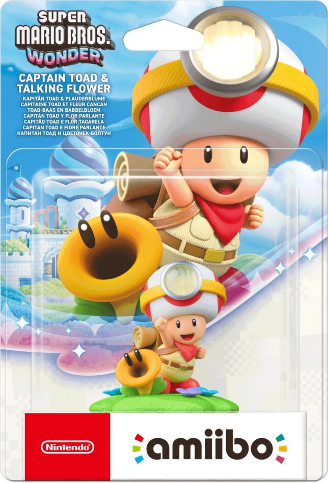 AMIIBO Käpitän Toad & Plauderblume