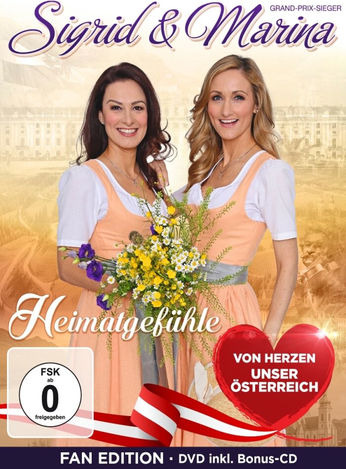 Sigrid & Marina - Heimatgefühle - Von Herzen unser Österreich Limited Fan Box, Fan Edition, CD + DVD