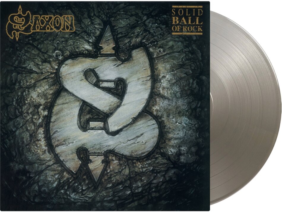 Saxon - Solid Ball Of Rock 2026 Reissue, Music On Vinyl, Silver Vinyl, LP