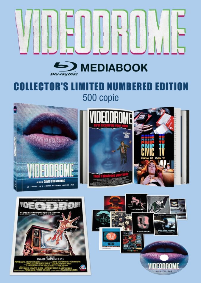 Videodrome (1983) Limited Collector's Edition, Mediabook