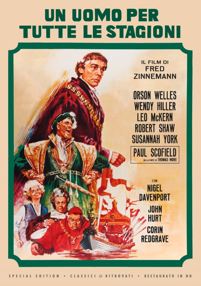 Un uomo per tutte le stagioni (1966) Version Restaurée, Édition Spéciale