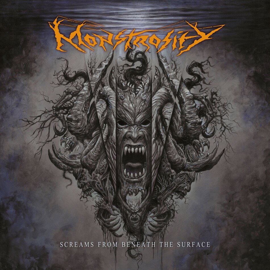 Monstrosity - Screams From Beneath The Surface Gray Marble Vinyl, LP