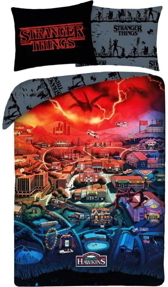 Stranger Things Bettwäsche Ver. 1 140 x 200 cm / 70 x 90 cm