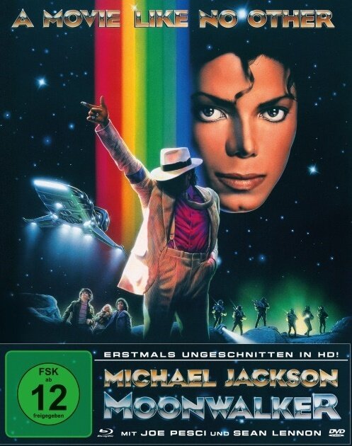 Moonwalker (1988) Limited Edition, Mediabook, Blu-ray + DVD