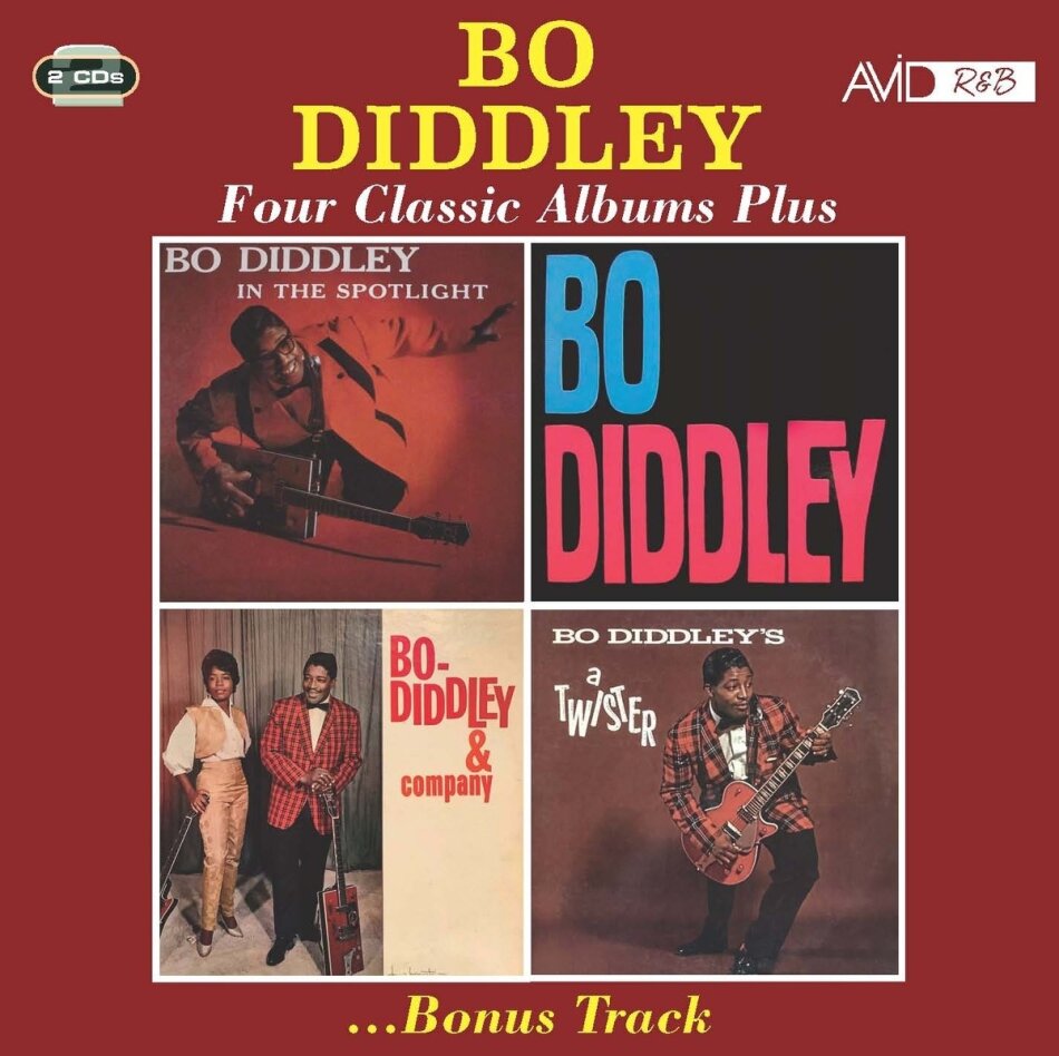 Bo Diddley - Four Classic Albums Plus Avid Jazz, 2 CD