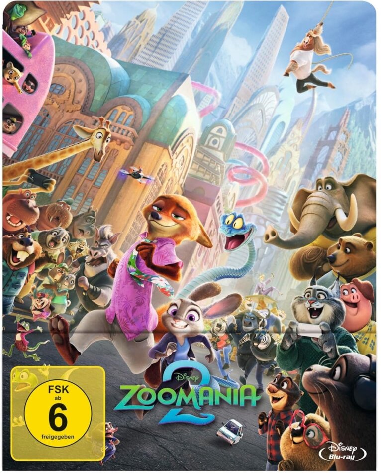 Zoomania 2 (2025) Limited Edition, Steelbook