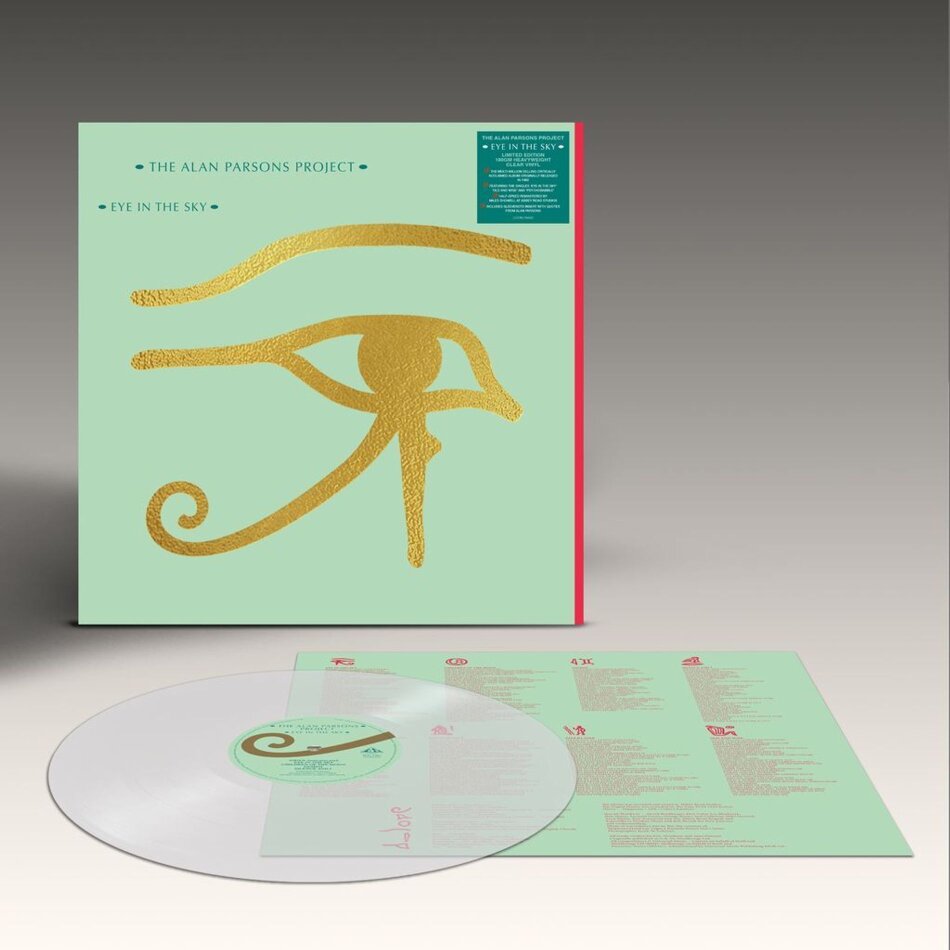 The Alan Parsons Project - Eye In The Sky 2026 Reissue, Half Speed Master, Clear Vinyl, LP