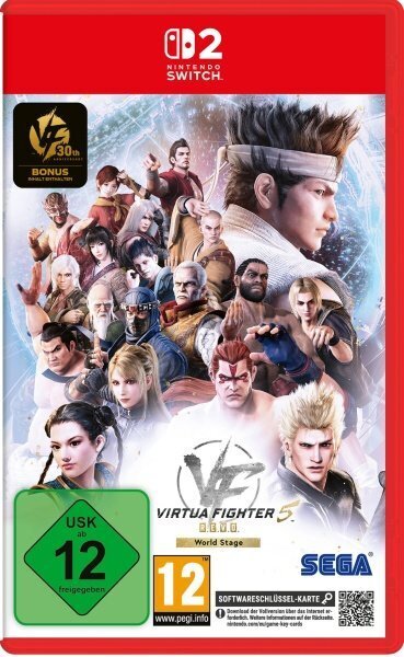 Virtua Fighter 5 R.E.V.O. World Stage Game Key Card, 30th Anniversary Edition
