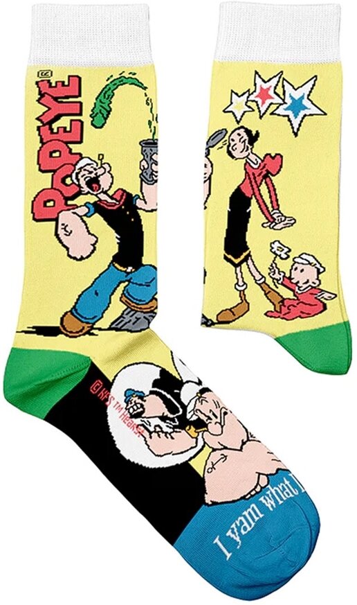 Popeye - I Yam What I Yam (Eu 36-40/Uk 4-7/Us 4½-7½)