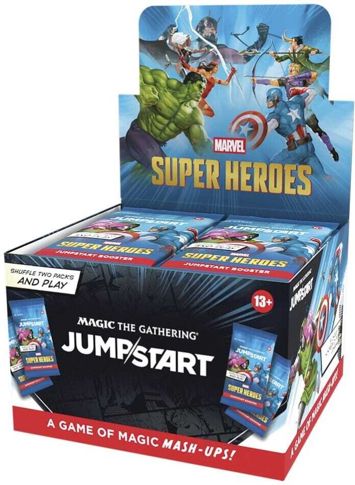 Magic the Gathering Marvel Super Heroes Jumpstart Booster Display (24) englisch