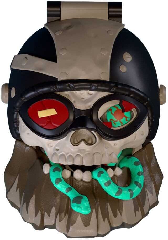 Rover Robin Plastic Model Kit Overtakes Skull Rider