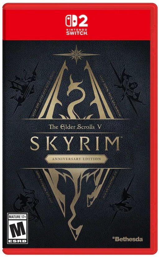 Swt Skyrim Anniversary Edition Code-In-Box Game Key Card, Anniversary Edition