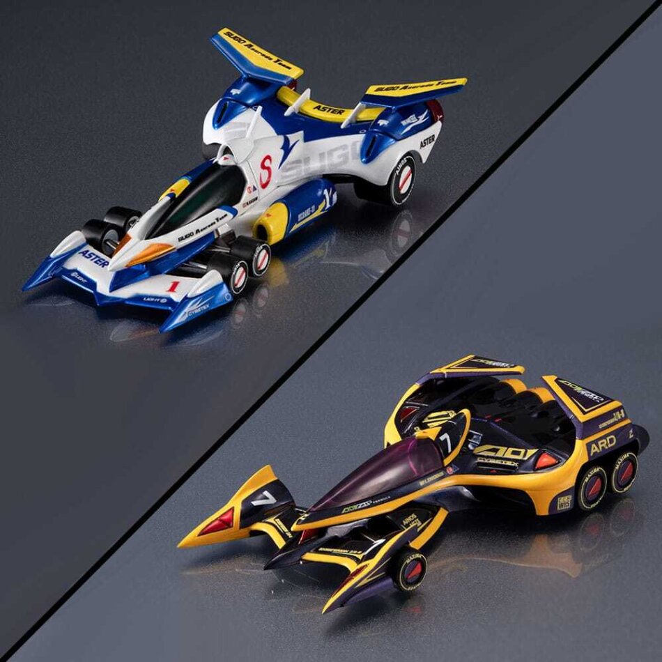 Future GPX Cyber Formula Fahrzeug Experion Z/A-8 Knight Shoemach Model C.F.C Heritage Edition 7 cm