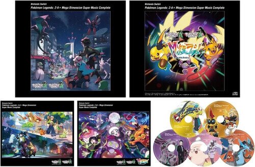 Nintendo Switch Pokemon Legends: Z-A - Mega - OST - Game 5 CD