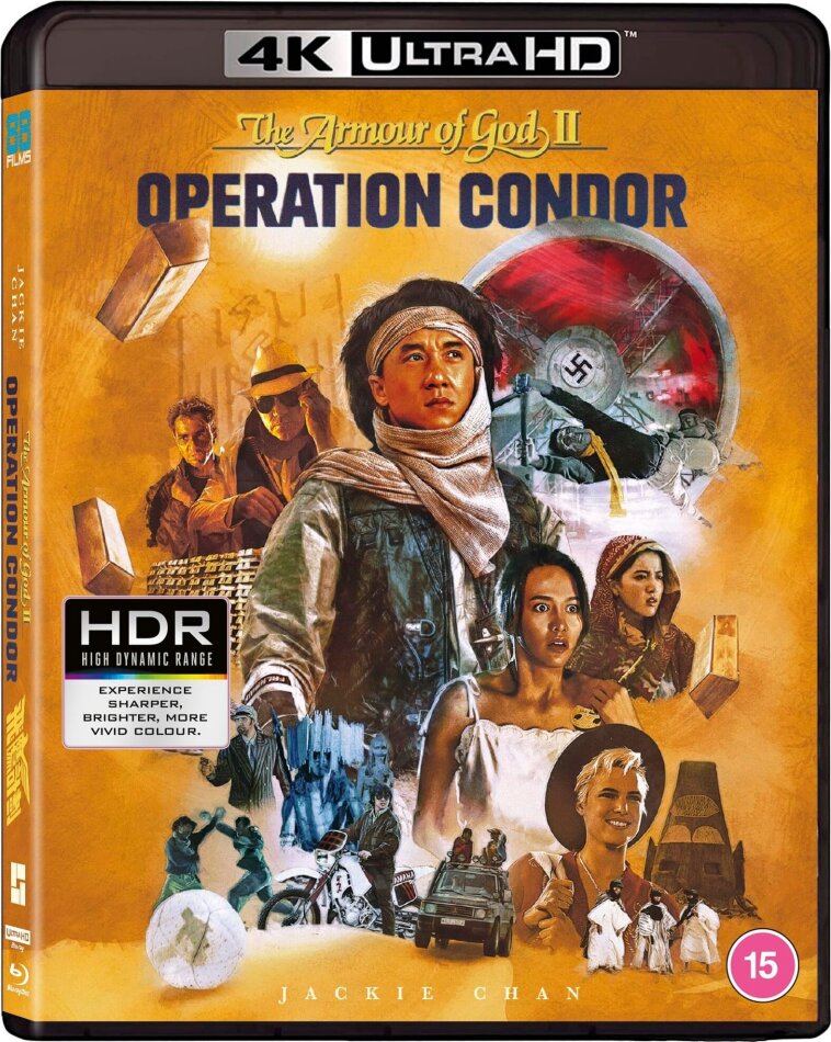 Armour Of God 2 - Operation Condor (1991) Standard Edition, 2 4K Ultra HDs + 2 Blu-rays