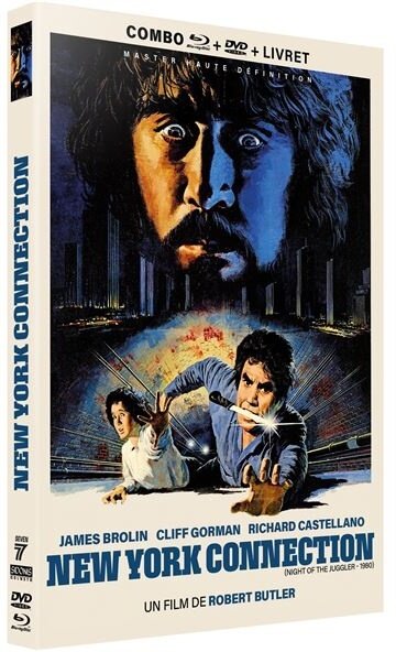 New York Connection (1980) + livre, Blu-ray + DVD