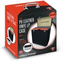 Vinyl Tonic - Pu Leather Lp Case Black With Vt04A