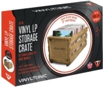 Vinyl Tonic - Lp Storage Crate (X65 Lp) (Contenitore Legno Vinili)