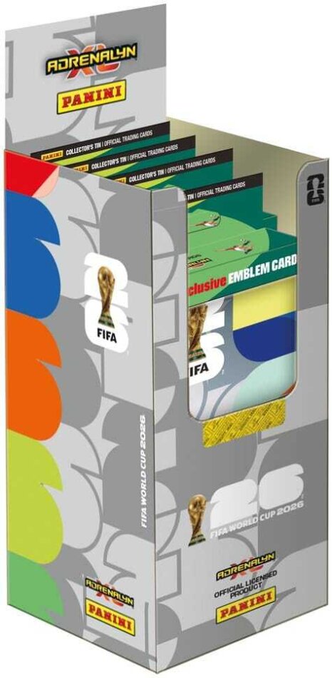 Panini FIFA World Cup 2026 Trading Cards Pencil Tin (4)
