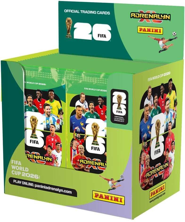 Panini FIFA World Cup 2026 Trading Cards Flow Pack Box (50)