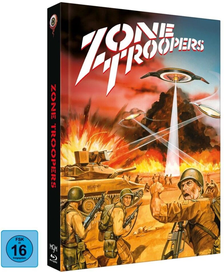Zone Troopers (1985) Cover A, Limited Collector's Edition, Mediabook, Blu-ray + DVD
