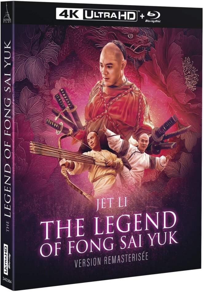 The Legend of Fong Sai Yuk - Jet Li (1993) Version Remasterisée, 4K Ultra HD + Blu-ray