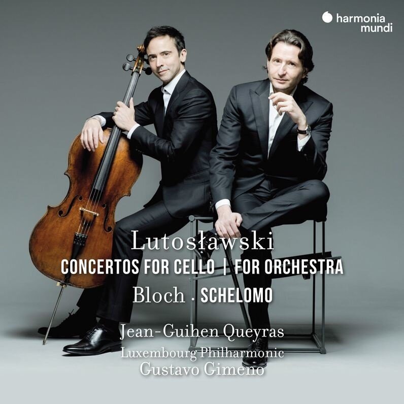 Witold Lutoslawski (1913-1994), Ernest Bloch (1880-1959), Gustavo Gimeno, Jean-Guihen Queyras & Luxembourg Philharmonic - Concertos For Cello,For Orchestra / Schelomo
