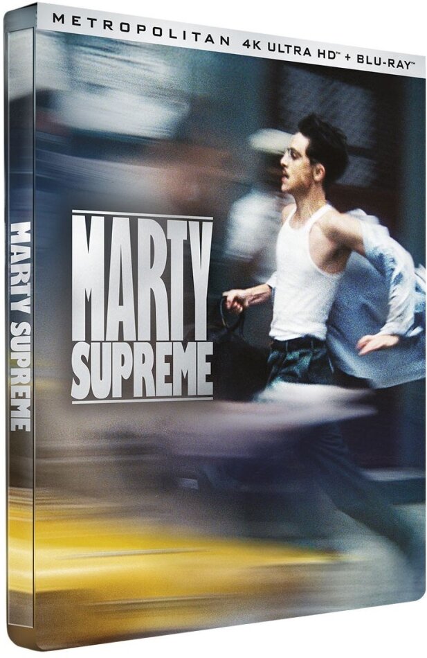 Marty Supreme (2025) Édition Limitée, Steelbook, 4K Ultra HD + Blu-ray
