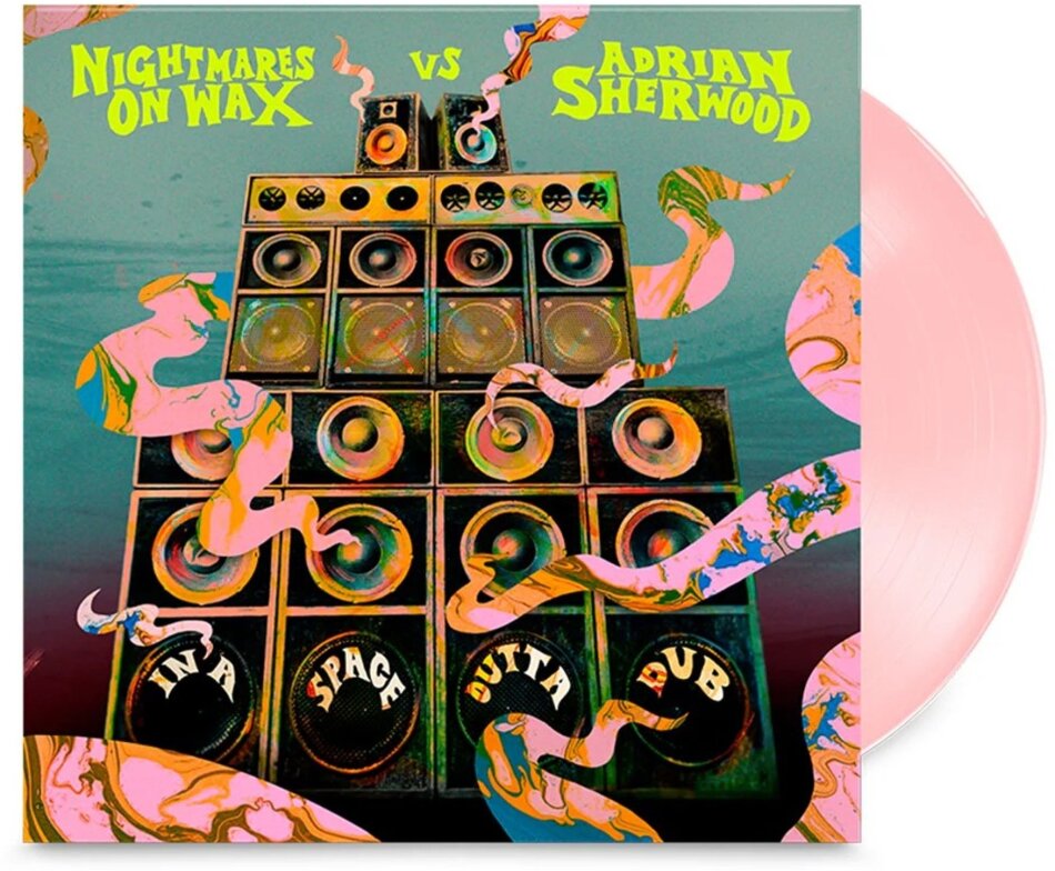 Nightmares On Wax - In A Space Outta Dub Light Rose Pink Vinyl, LP