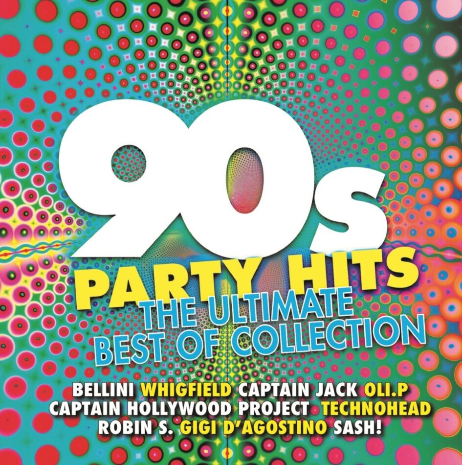 90s Party Hits - The Ultimate Best Of Collection 2 CDs